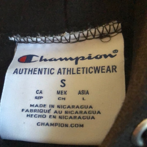 Champion Men’s Hoodie - Neon Green Details - Picture 4 of 4